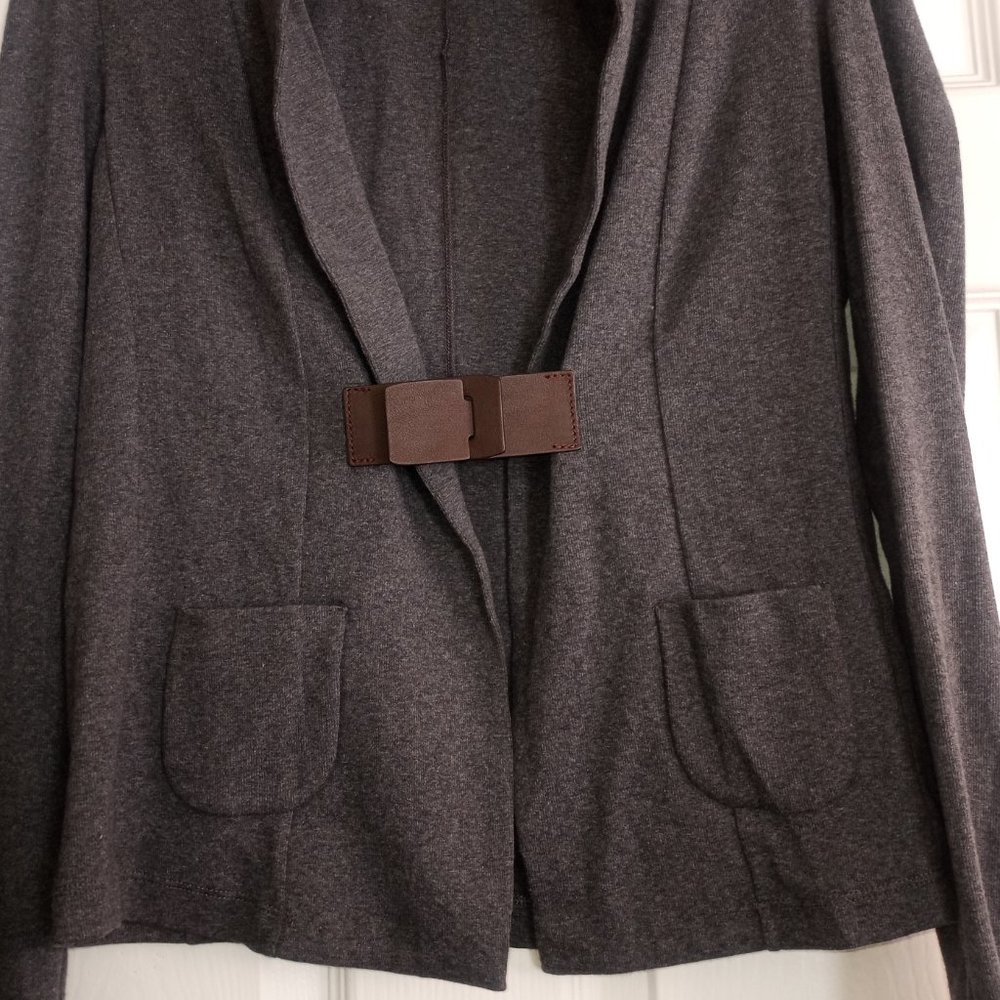 Fabian Filippi Gray Jacket Blazer - Picture 3 of 6